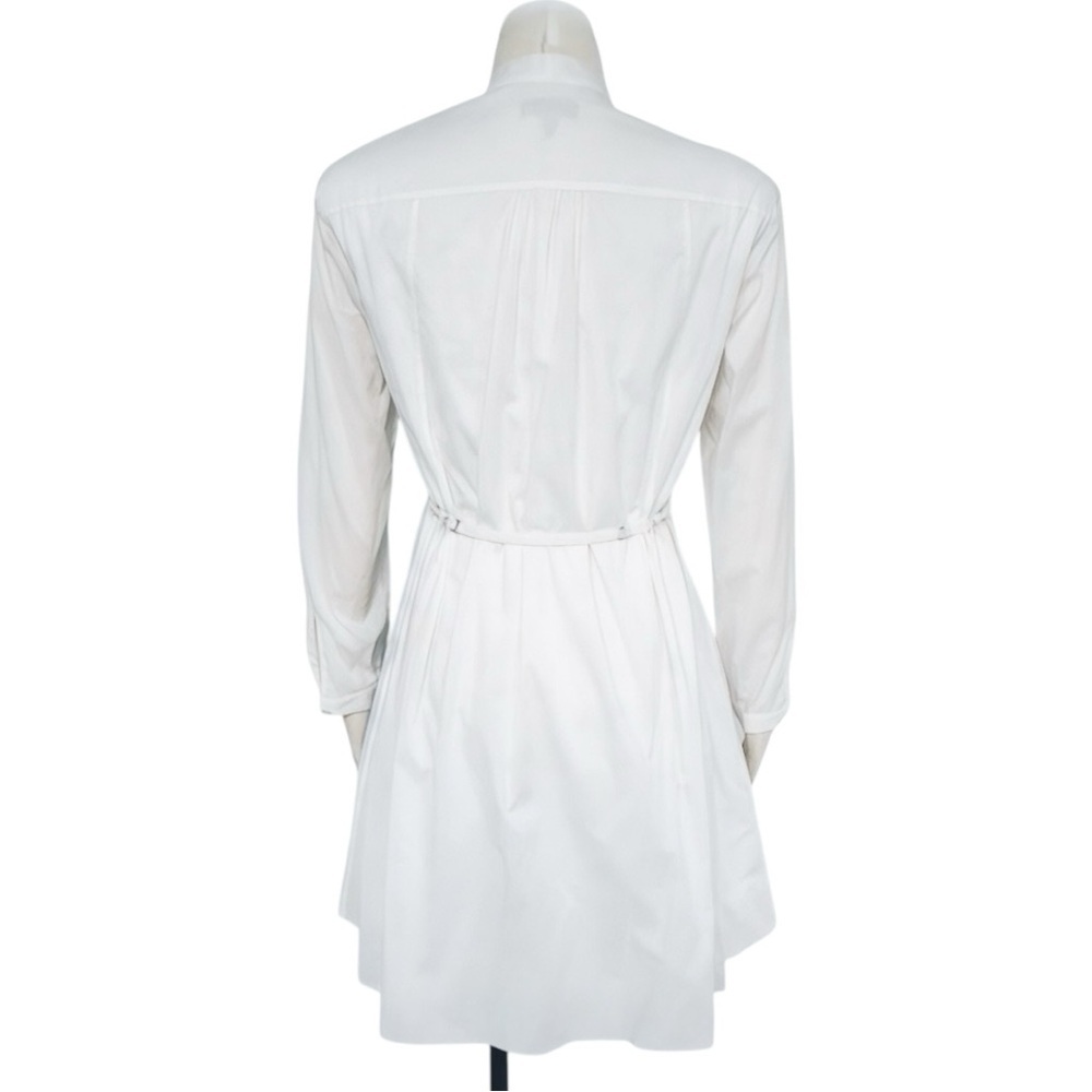 Rag & Bone Cotton ButtonDown Pintuck Pleated Tuxedo Tunic Long Sleeve Mini Dress - Picture 11 of 14